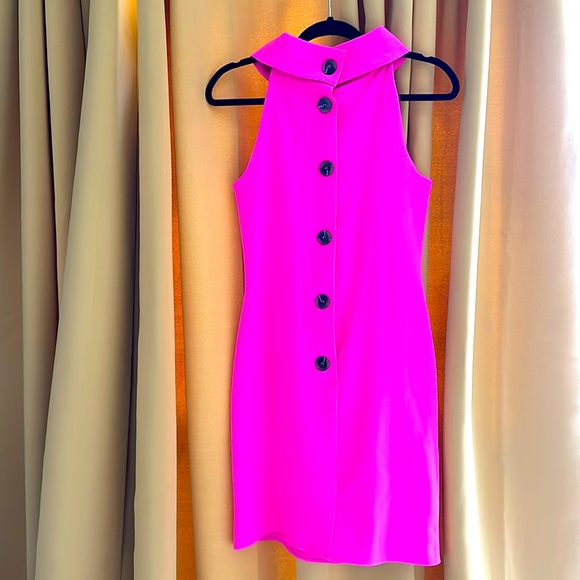 Sail To Sable Dresses | Sail To Sable Hot Pink Midi | Color: Pink | Size: Xs | Crystyle02's Closet